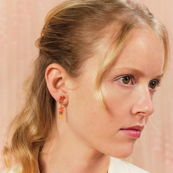 Maple Leaf Dangling Earrings | aspl1041