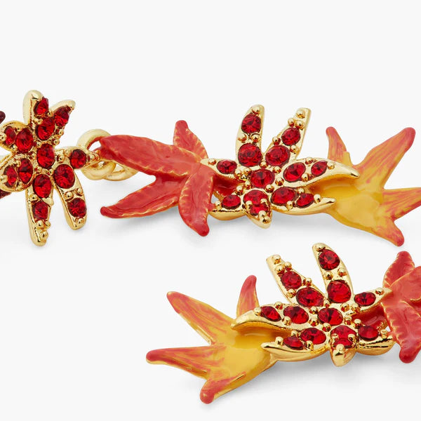 Maple Leaf Dangling Earrings | aspl1041