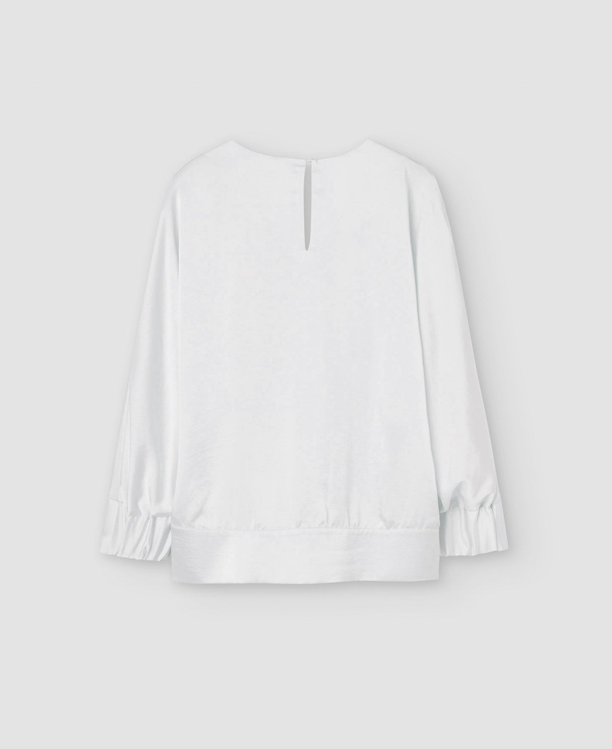 Women Short Sleeved Shirt | Natural White Dolman Sleeve Shirt by Spanish designer Adolfo Dominguez