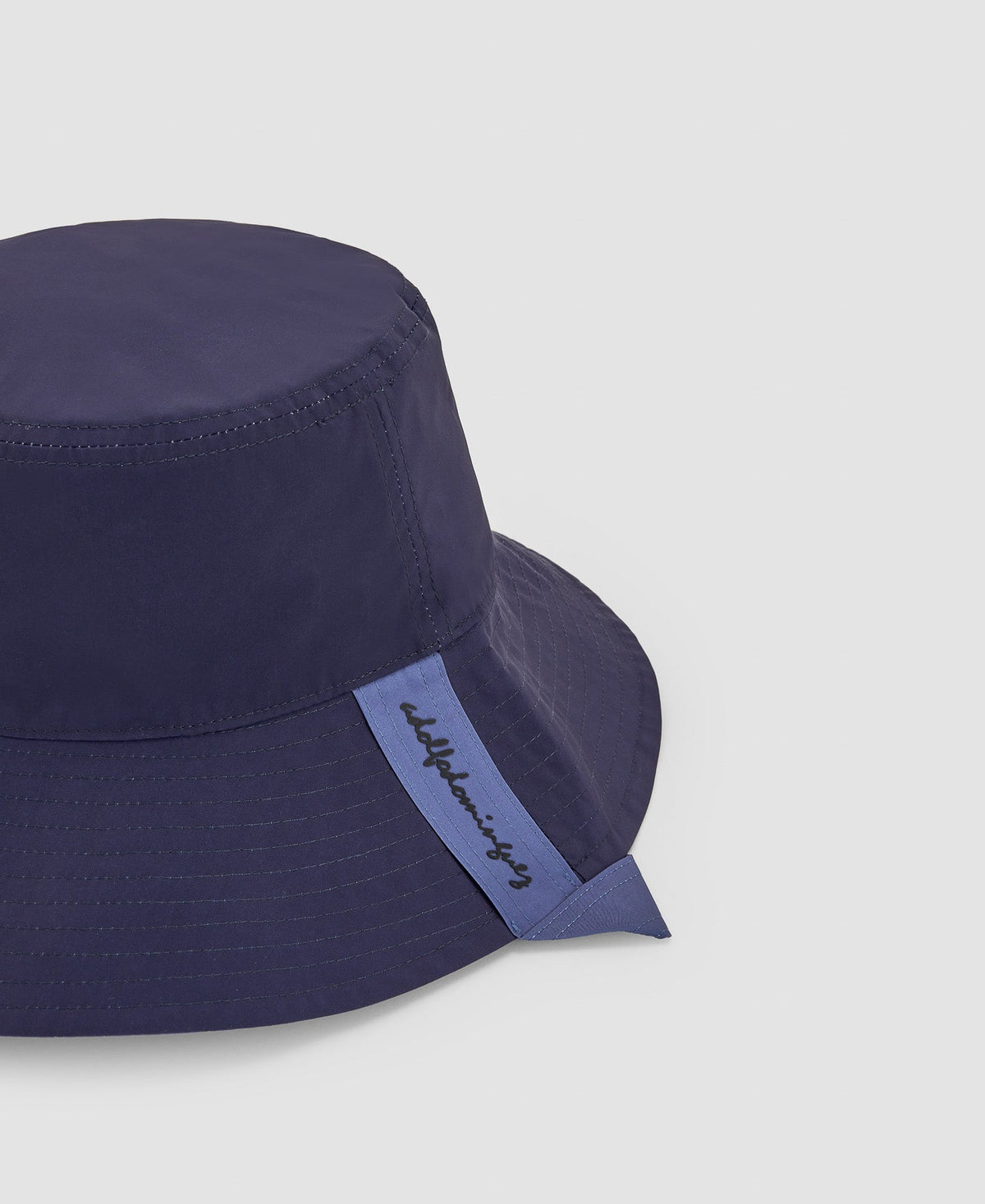 Women Hat | Navy Blue Reversible Maxi Fisherman Hat by Spanish designer Adolfo Dominguez