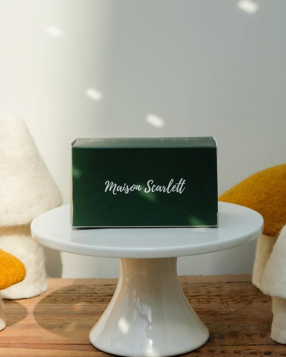 Marie Mini Travel Jewelry Box In Corduroy Green