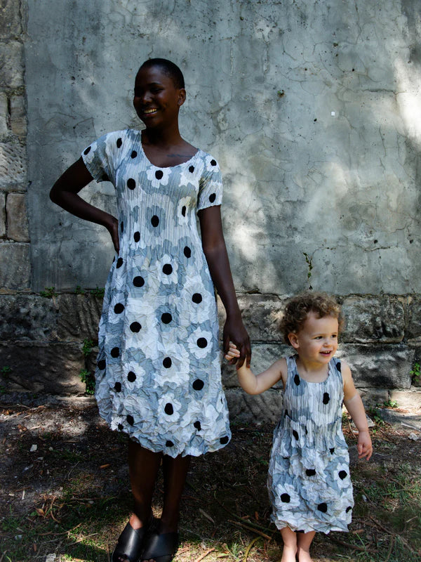 Alquema | Smash Dress / Silver Flower Spot