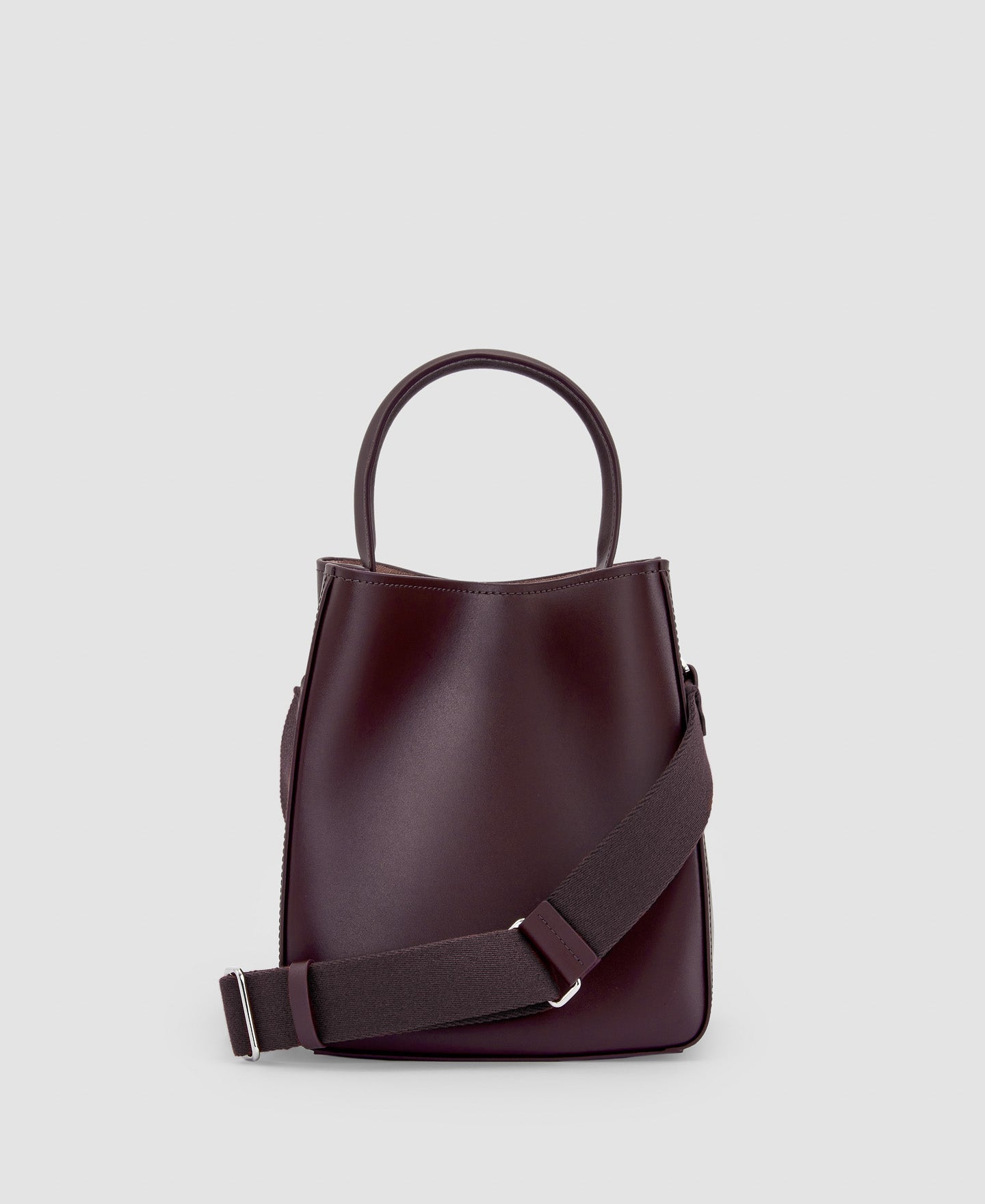 Women Leather Bag | Red Bag by Spanish designer Adolfo Dominguez