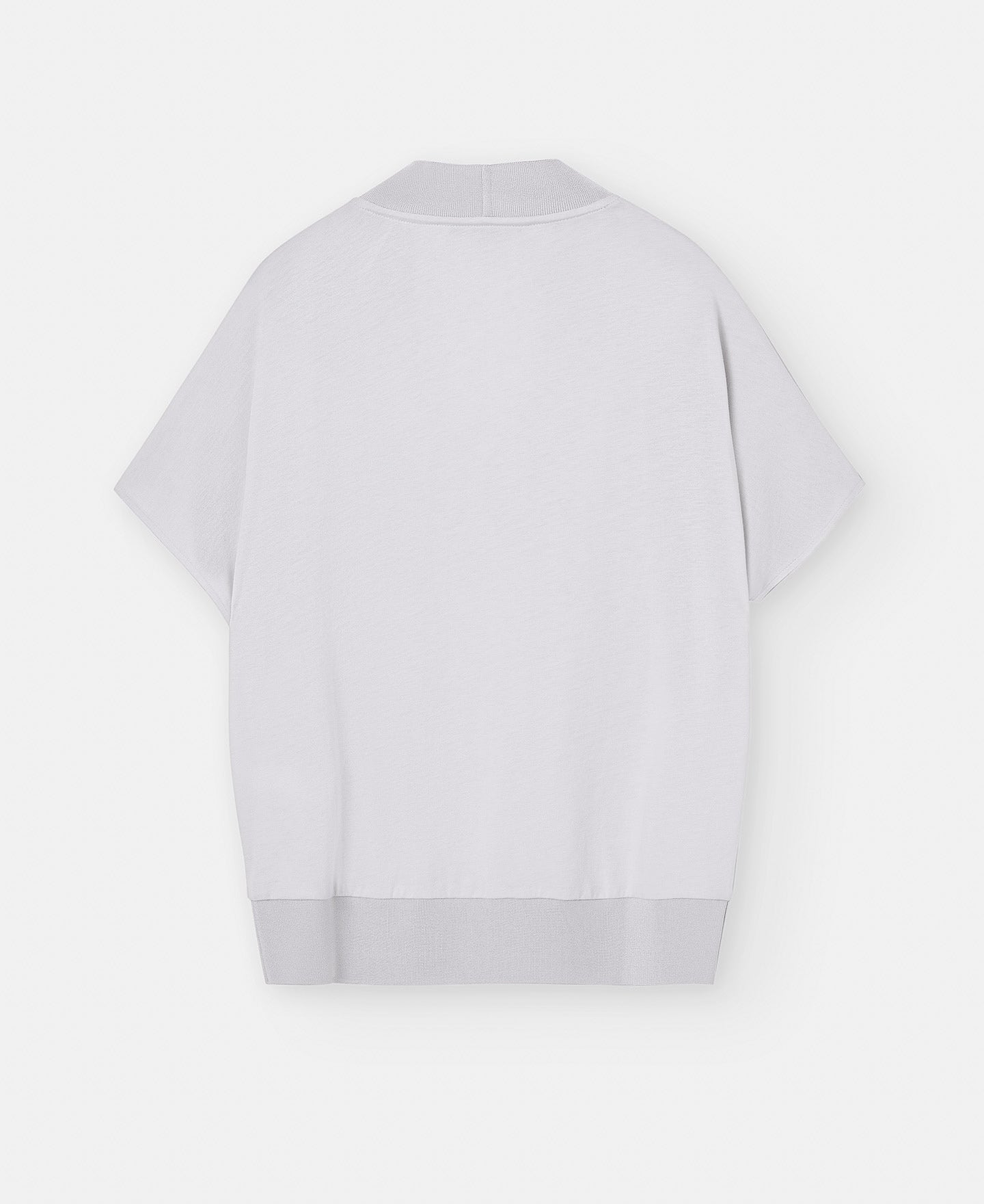 Women T-Shirt (Short Sleeve) | Stone Elasticated Waistband Viscose T-Shirt by Spanish designer Adolfo Dominguez