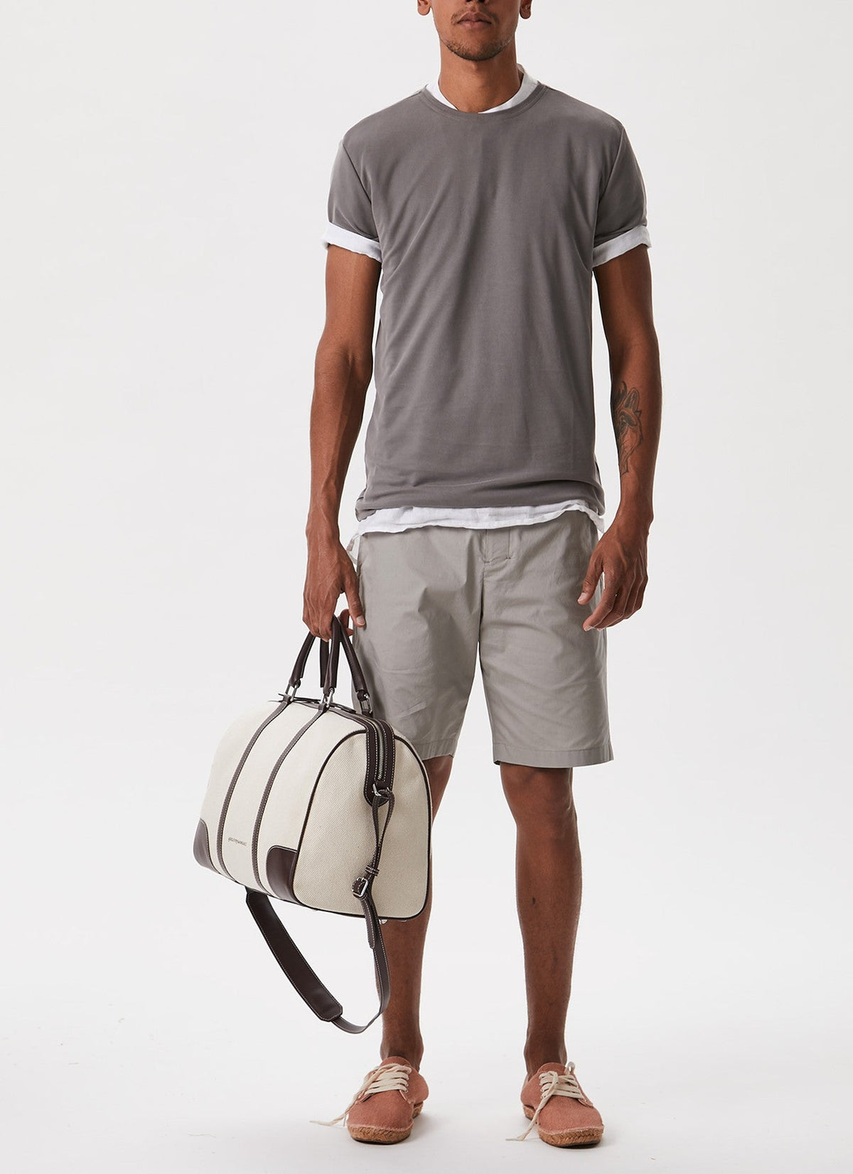 Men Shorts | Stone Short by Spanish designer Adolfo Dominguez