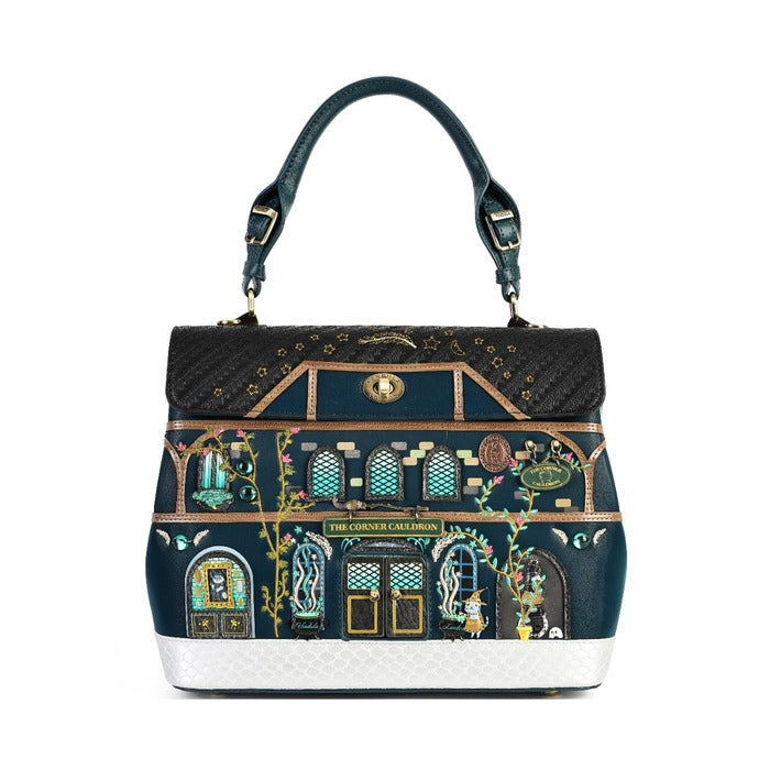 Vendula London The Corner Cauldron Grace Bag – front