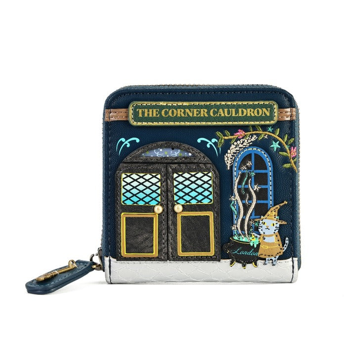 Vendula London The Corner Cauldron Square Wallet – front