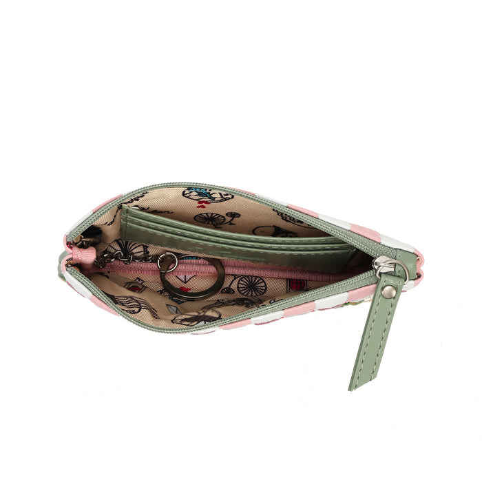 Vendula London The Sugarloaf Bakery Zipper Coin Purse – front