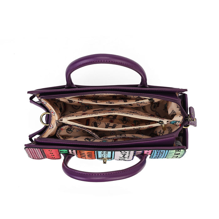 Vendula London Travelling Library Bookshop Harriet Shoulder/Backpack – front