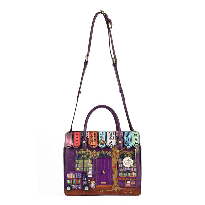Vendula London Travelling Library Bookshop Harriet Shoulder/Backpack – view 3