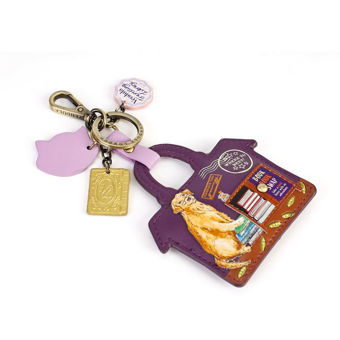 Vendula London Travelling Library Bookshop Key Charm – view 5