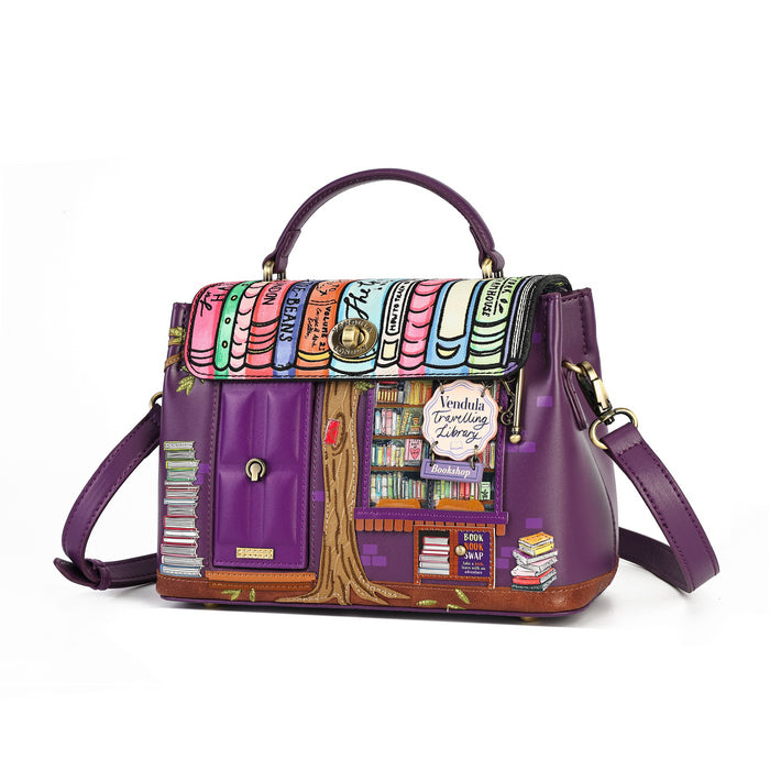 Vendula London Travelling Library Bookshop Mini Grace Bag – view 4