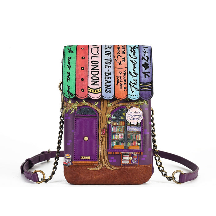 Vendula London Travelling Library Bookshop Phone Pouch – view 4