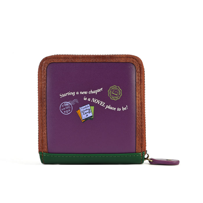 Vendula London Travelling Library Bookshop Square Wallet – view 5