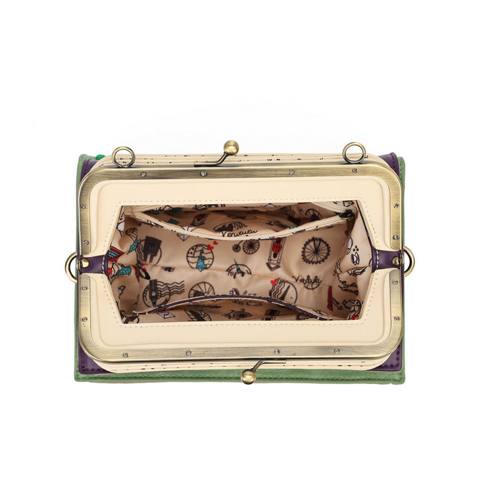 Vendula London Travelling Library Bookshop Turn The Page Bag – front