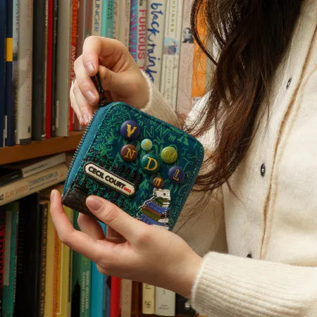 Between the Covers Bookbinders Square Wallet