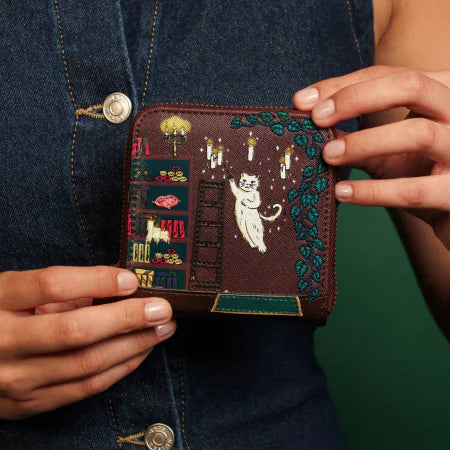 Mystic Wicks Candle and Wandmakers Square Wallet