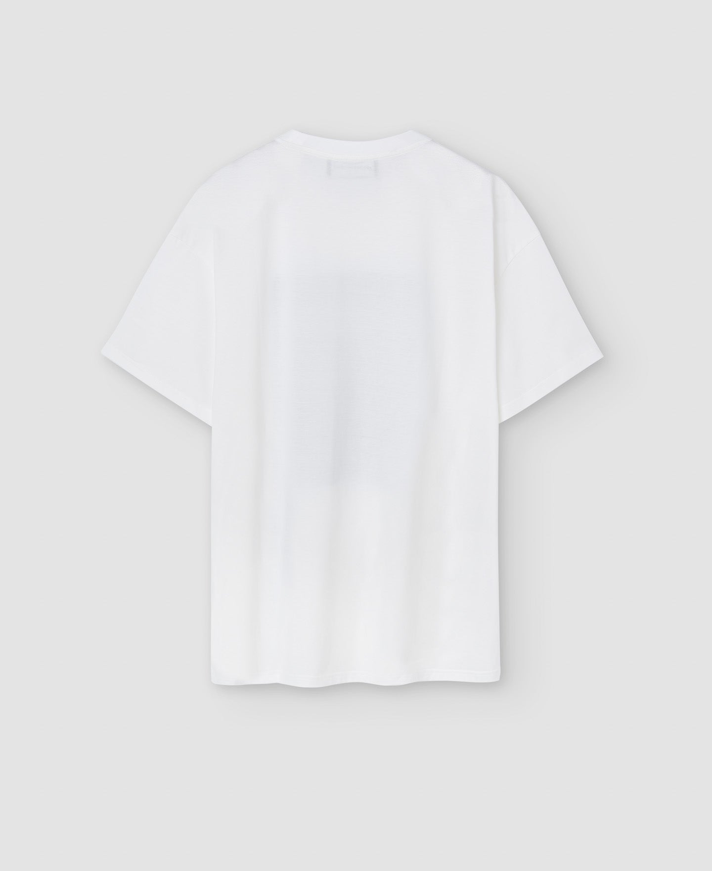 Men T-Shirt (Short Sleeve) | White Cotton T-Shirt by Spanish designer Adolfo Dominguez