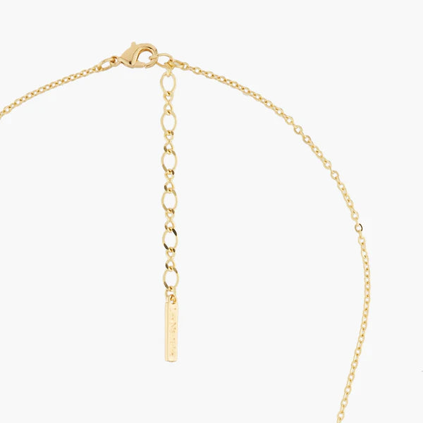 White Pomeranian Pendant Necklace | akla303