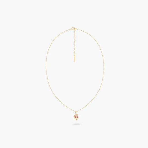 Wine And Roses Iris Pendant Necklace | ARIS3111