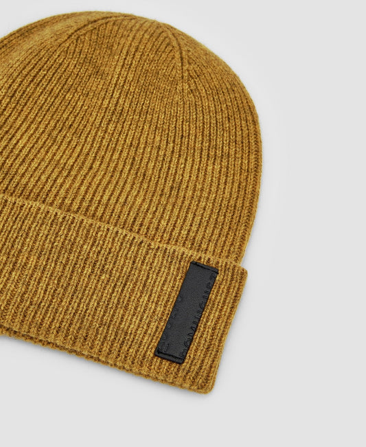 Men Hat | Yellow Turmeric Hat by Spanish designer Adolfo Dominguez