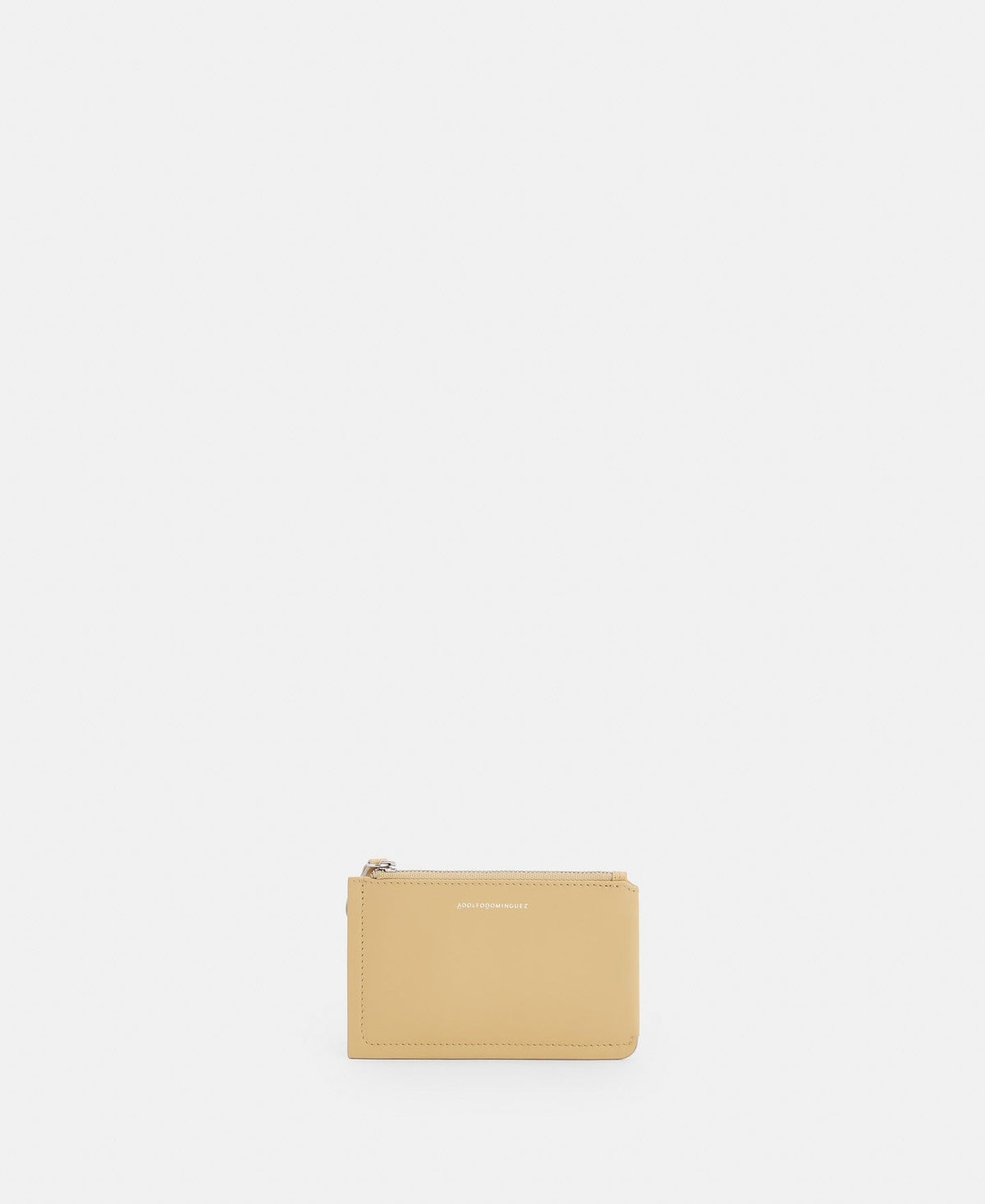 Women Wallet | Yellow Vachetta Leather Small Card Holder by Spanish designer Adolfo Dominguez