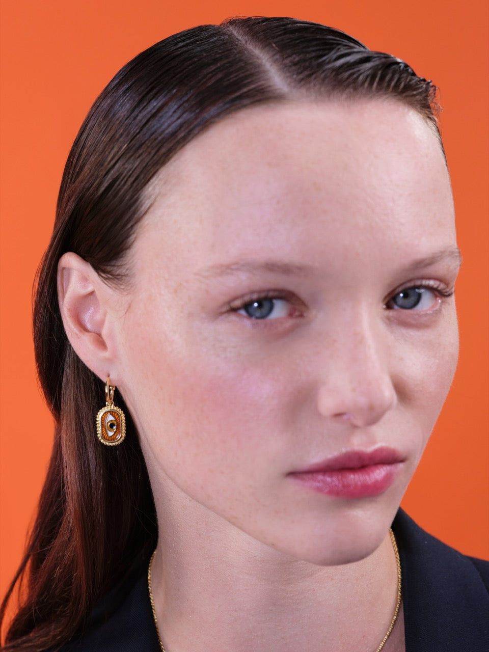 Divine Protection Asymmetrical Earrings | ARAD1021