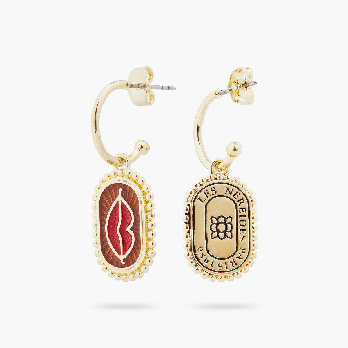 Divine Protection Asymmetrical Earrings | ARAD1021
