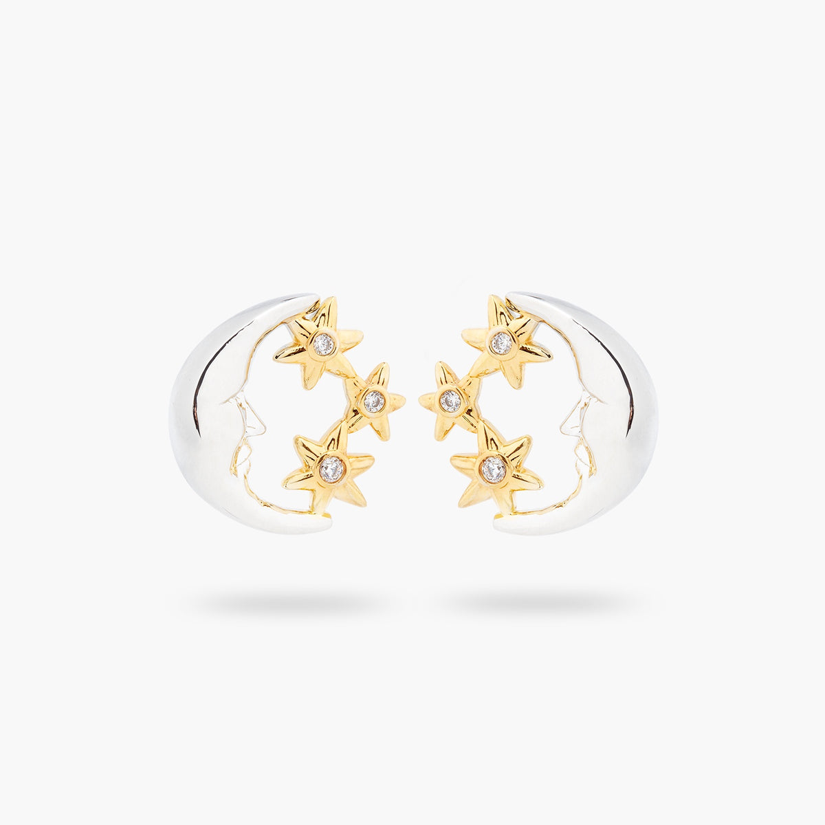 Moon And Star Earrings | ASAM1011
