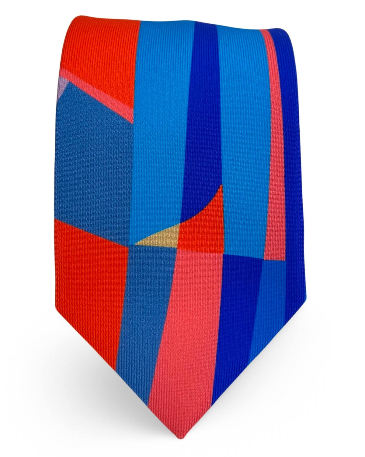 Russell Pattern Tie - Orange