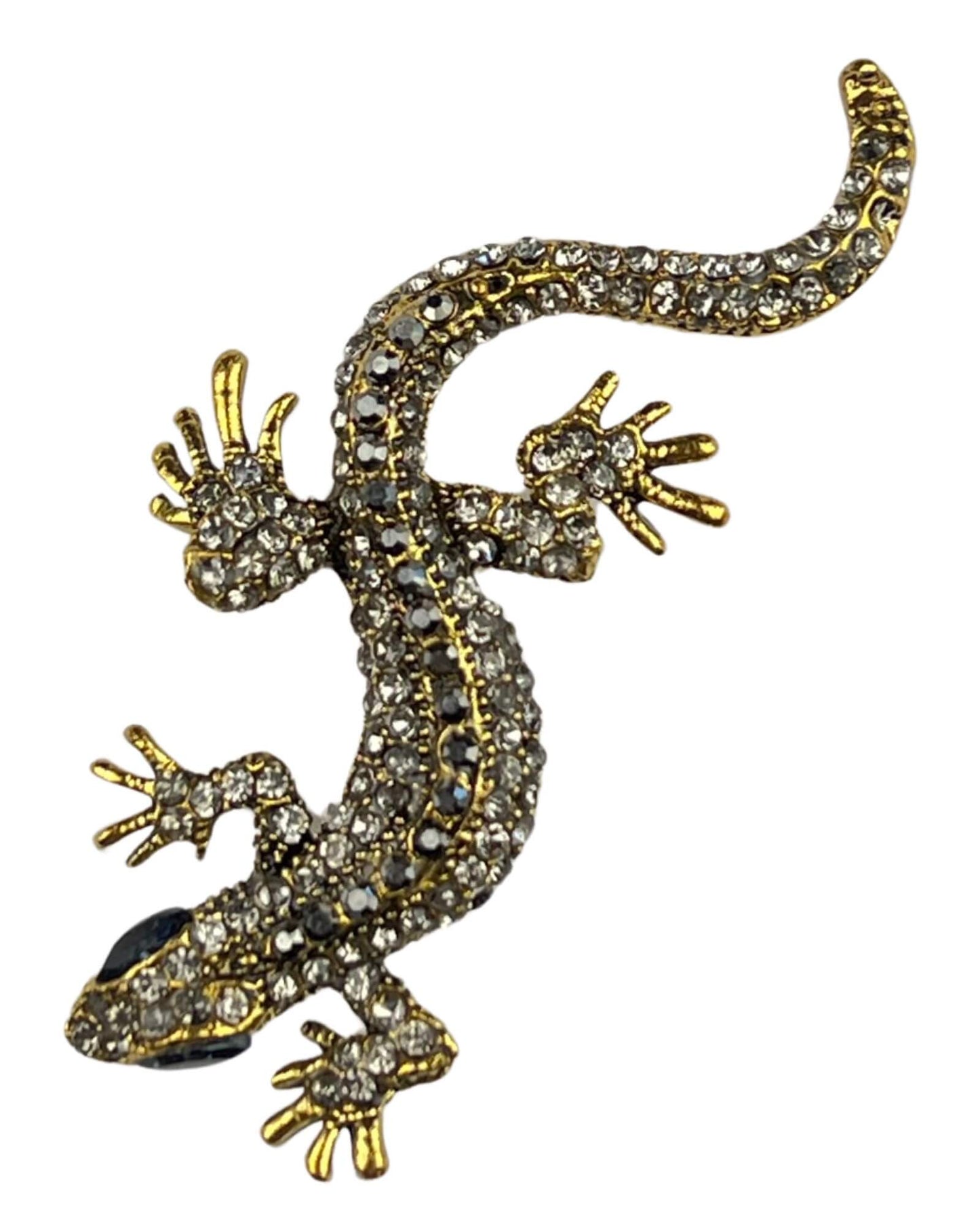 Gecko Pin - Black