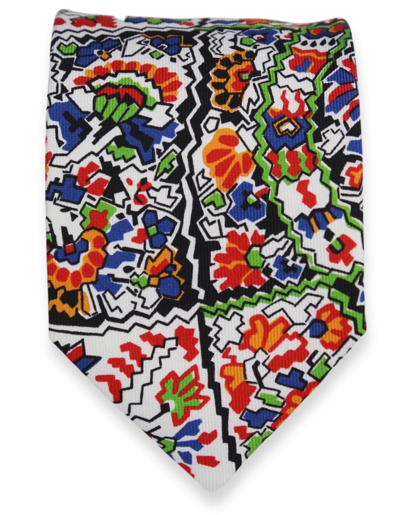 Indi White British Collection Tie