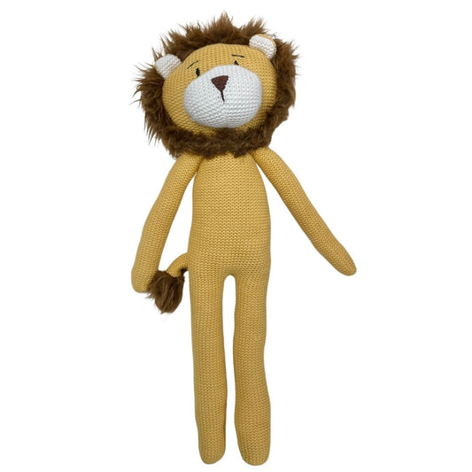 Eco Knit Animal Toy - Lion