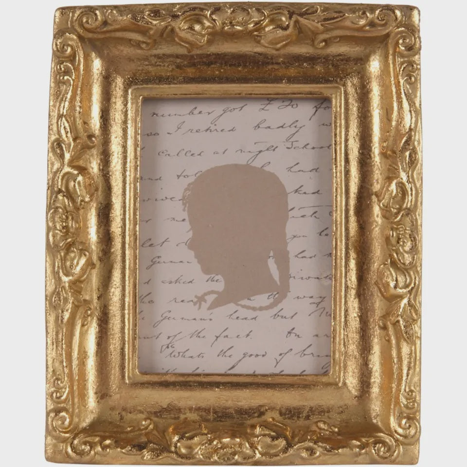 Baroque Gold Mini Photo Frame 13 cm