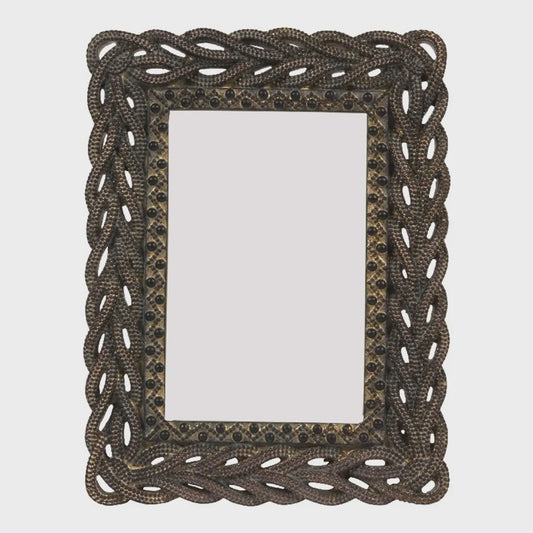 Classic Coffee Brown Rectangular Photo Frame 22 cm