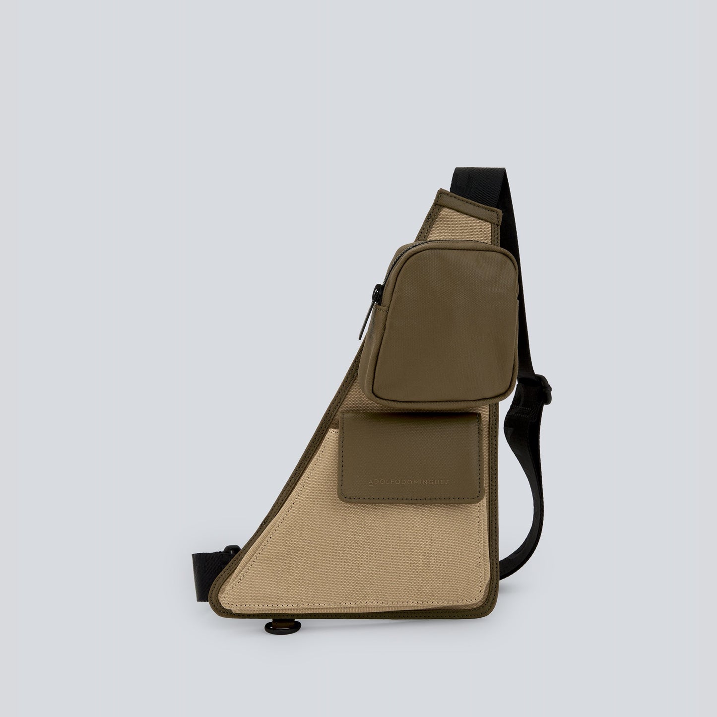 Camel Recycled Cotton Camel Crossbody