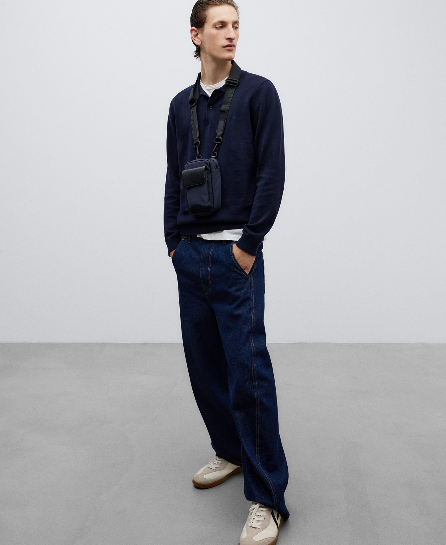 Navy Blue Navy Blue Crossbody