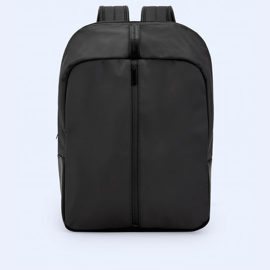 Grey/Black Zippered Backpack