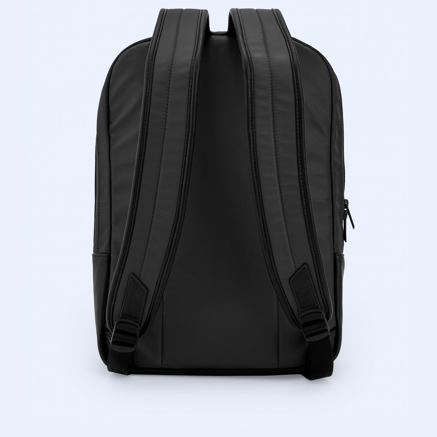 Grey/Black Zippered Backpack