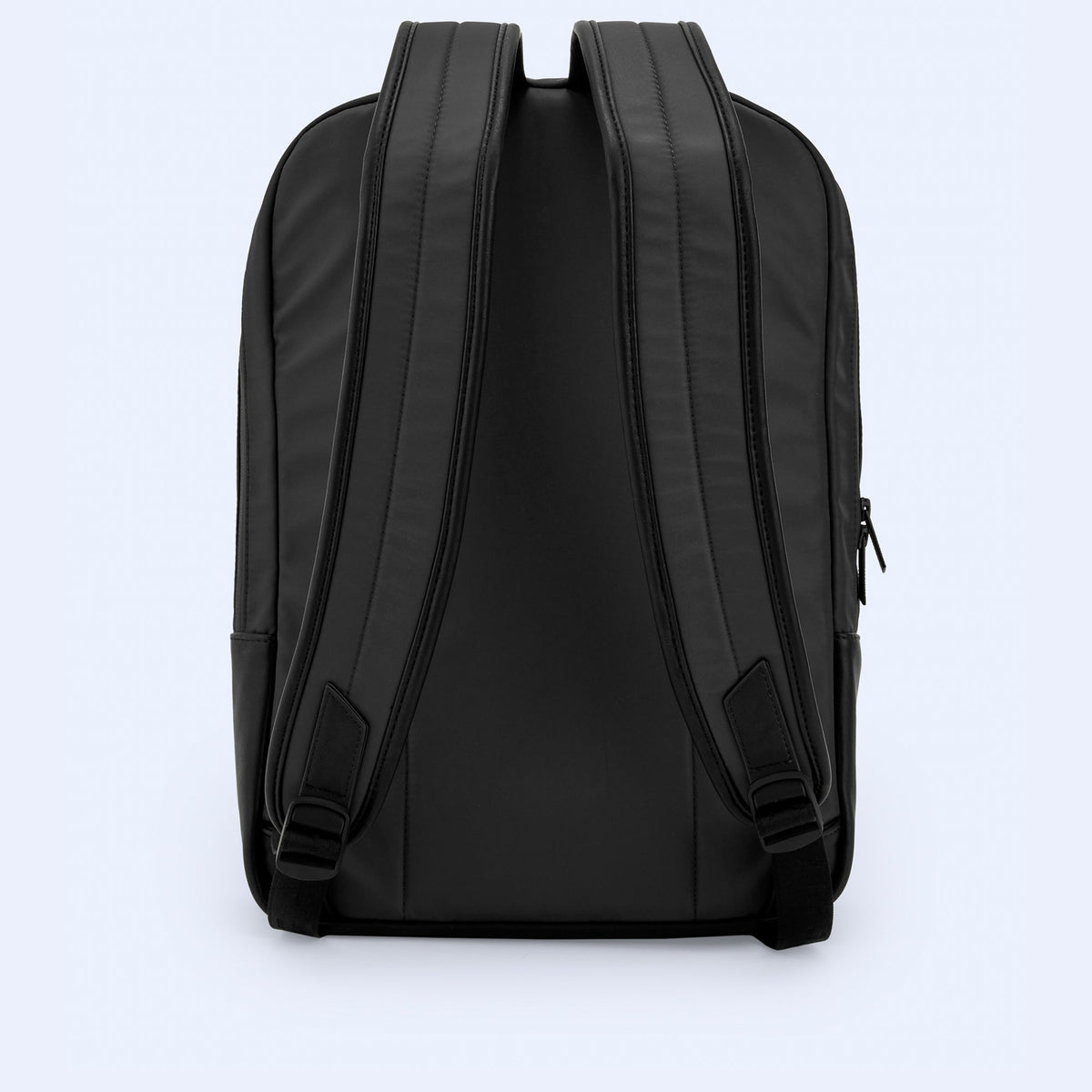 Grey/Black Zippered Backpack