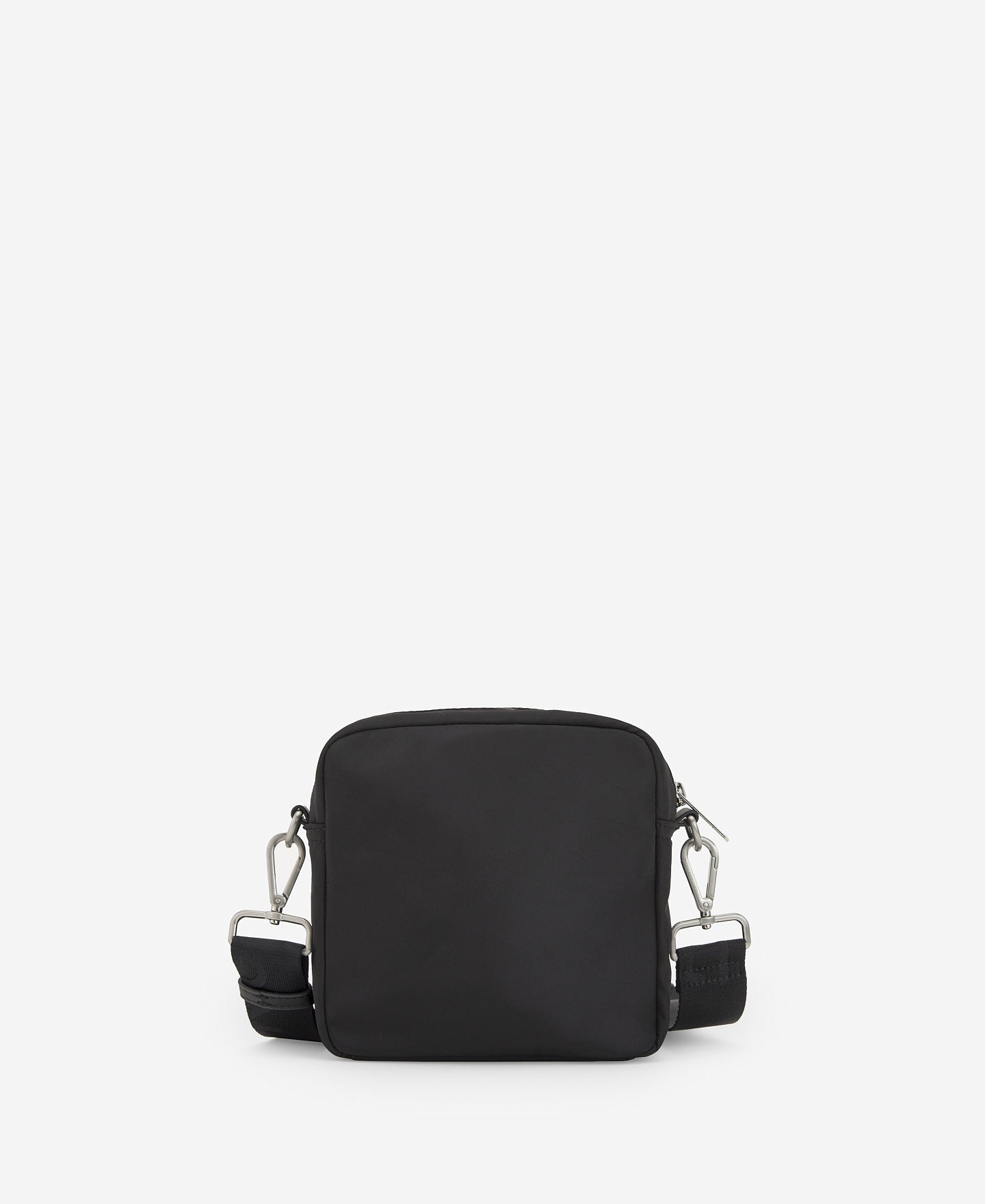 Recycled Polyester Black Shoulder Bag