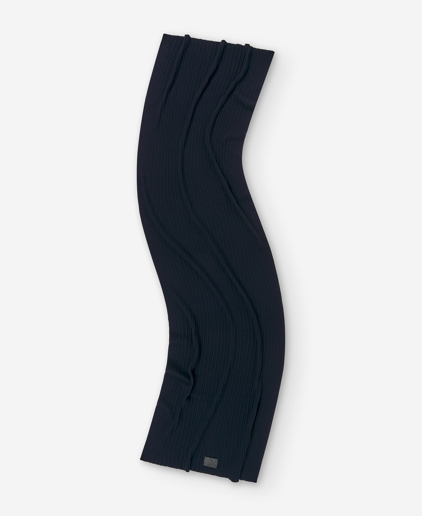 Navy Blue Merino Wool Scarf For Men