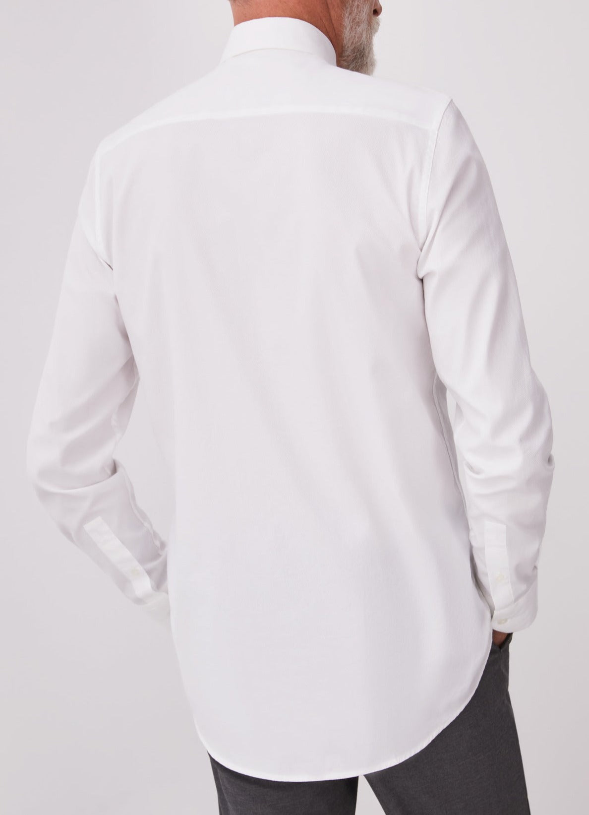 White White Shirt With Texture