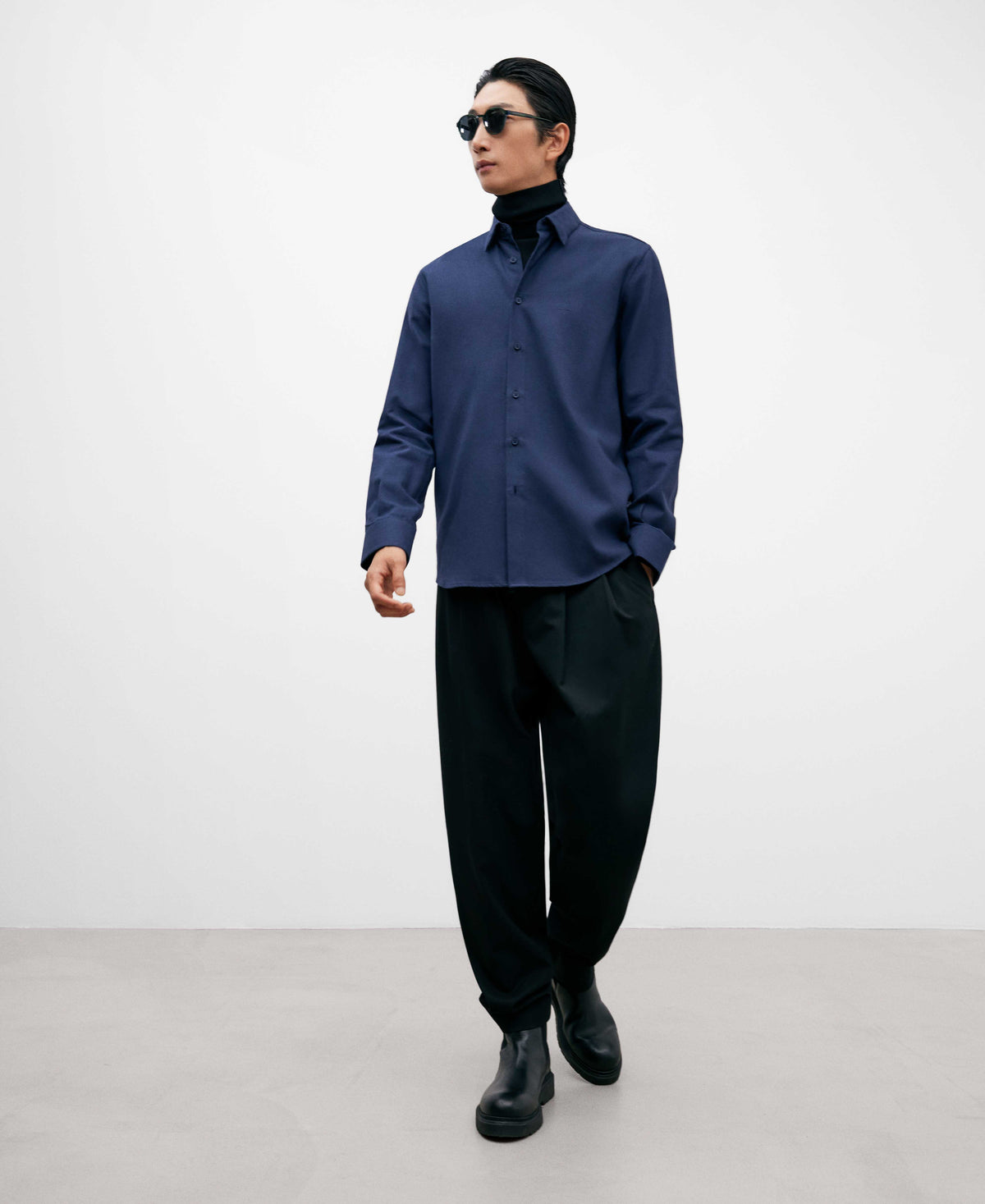 Regular Fit Cotton Shirt For Men