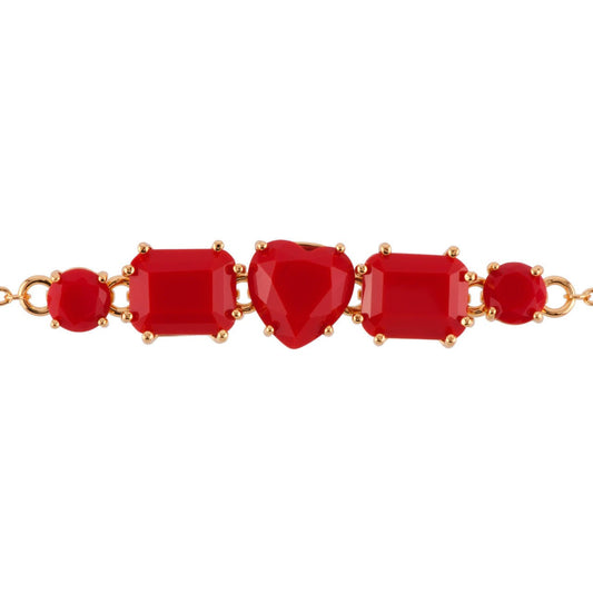 La Diamantine Five Stones Smoky Quartz Bracelet | AGLD2142