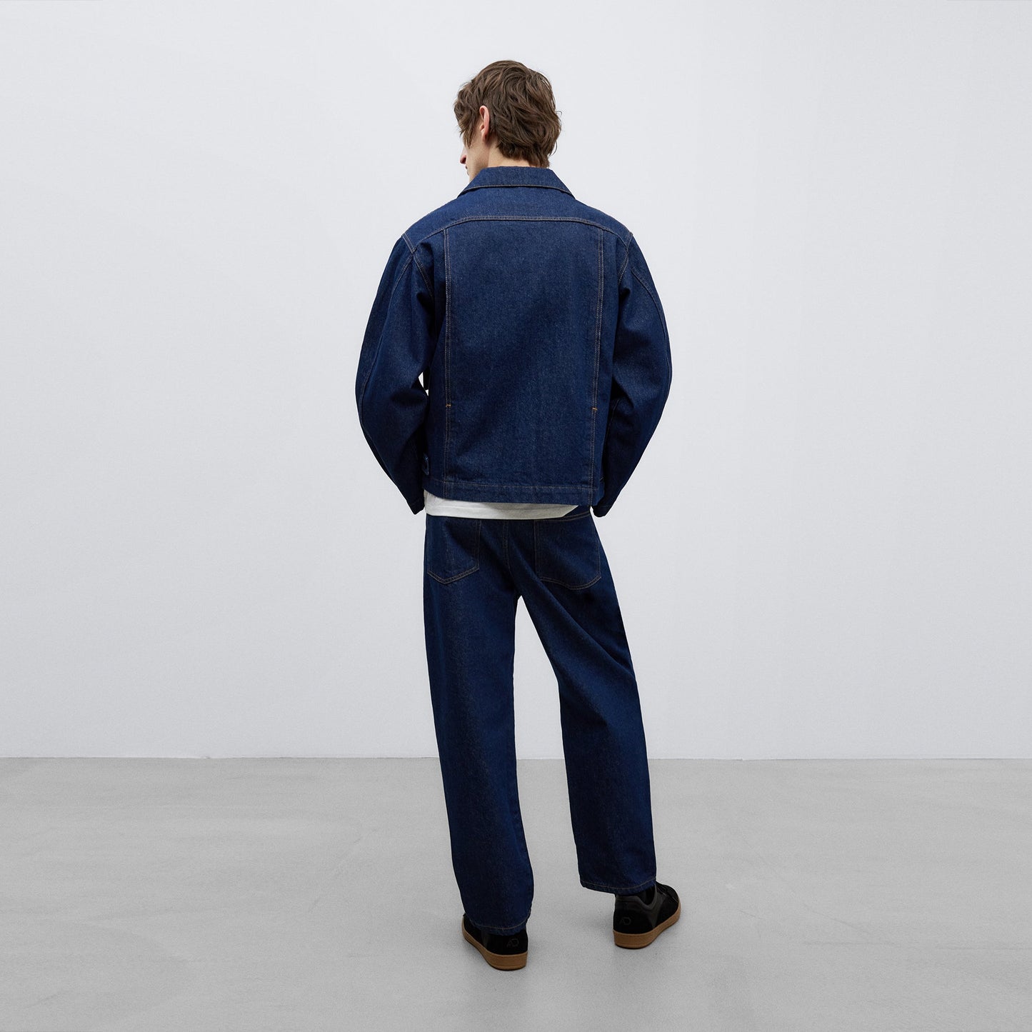 Denim Blue Cotton Denim Jacket