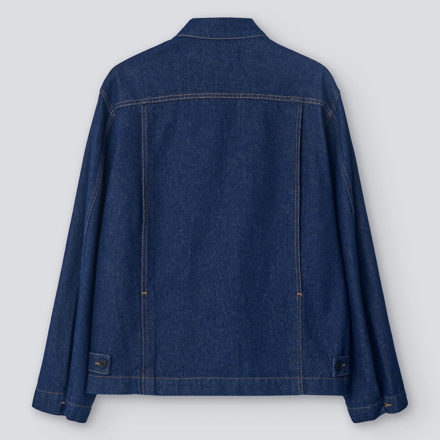 Denim Blue Cotton Denim Jacket