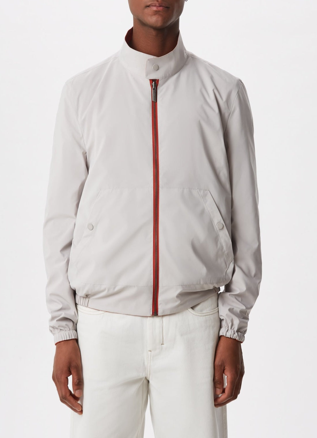 Orange Unlined Reversible Jacket