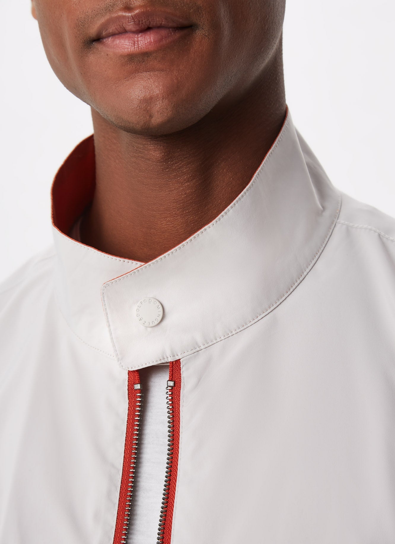 Orange Unlined Reversible Jacket