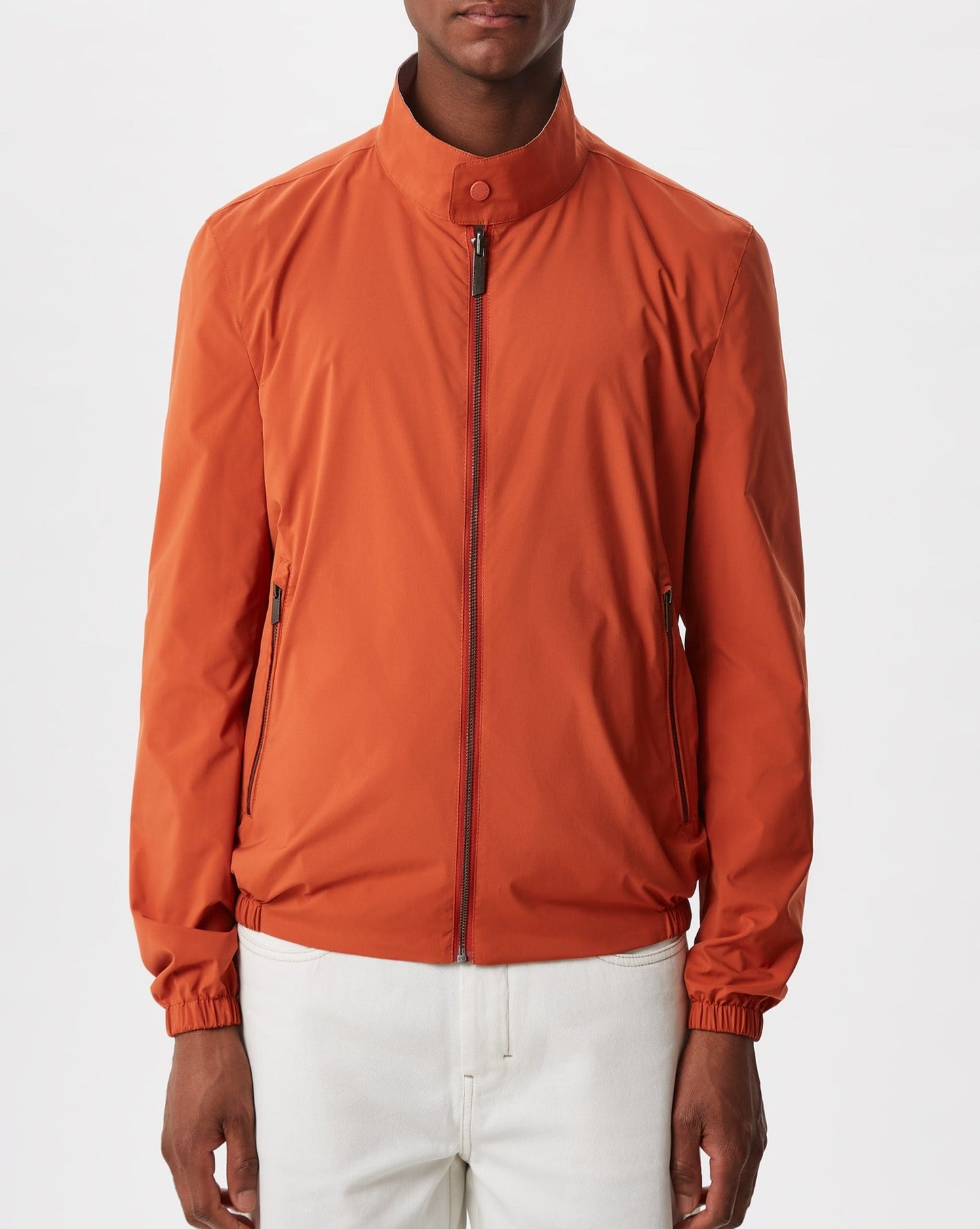 Orange Unlined Reversible Jacket